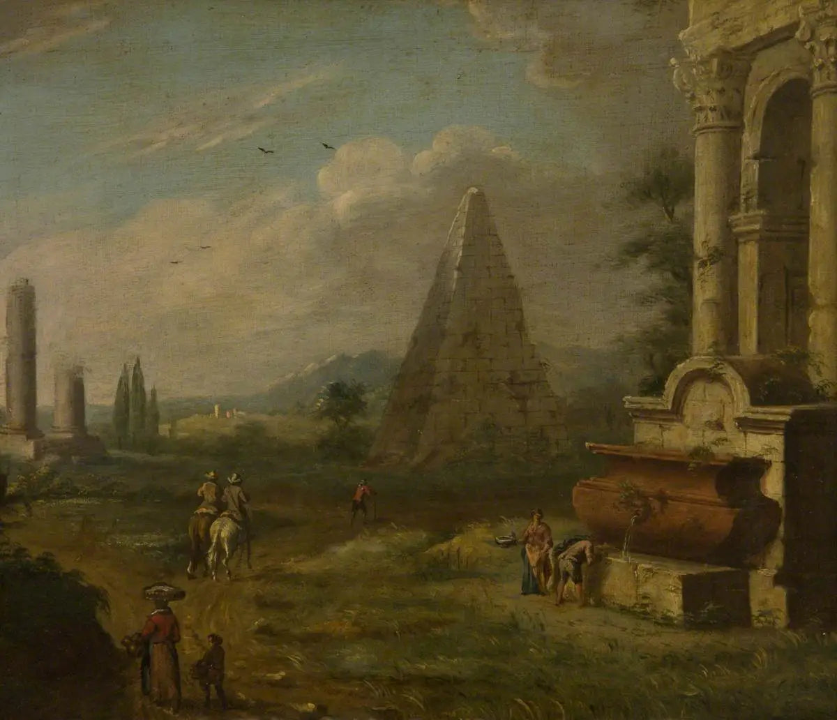 Paysage italien - Giovanni Paolo Panini - Alpha Reproduction