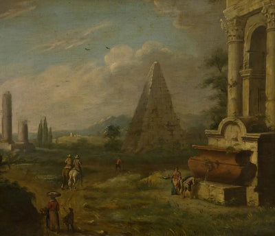 Paysage italien - Giovanni Paolo Panini - Alpha Reproduction