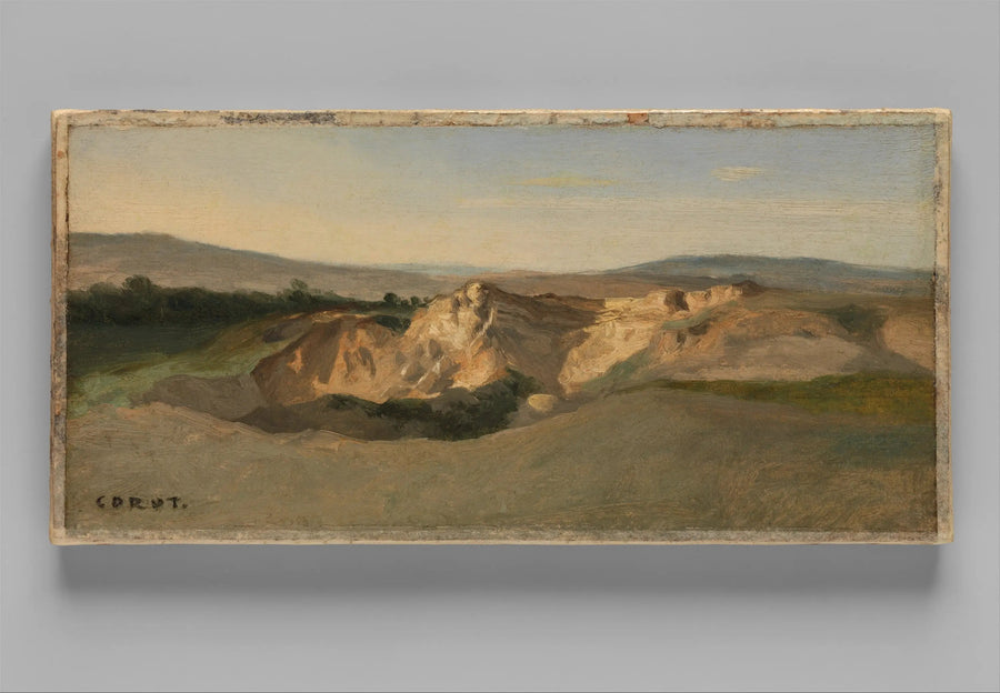 Paisaje italiano - Jean-Baptiste Camille Corot