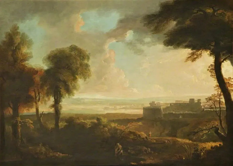 Paisaje italiano - John Martin
