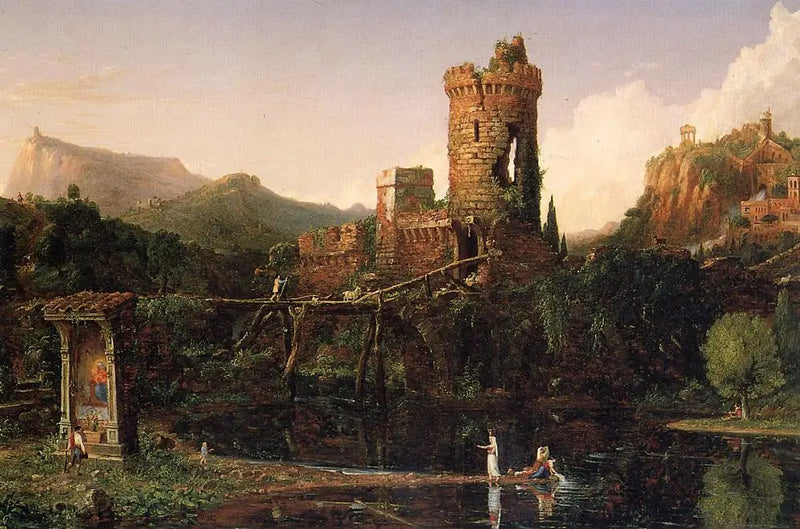 Paisaje italiano - Thomas Cole