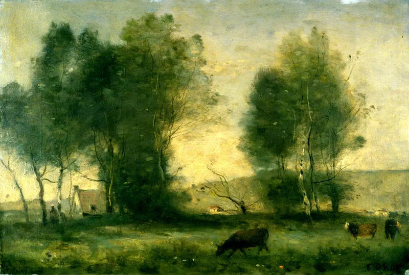 Paisaje - Jean-Baptiste Camille Corot