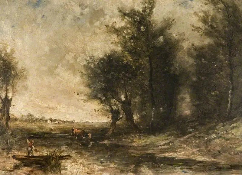 Paisaje - Jean-Baptiste Camille Corot