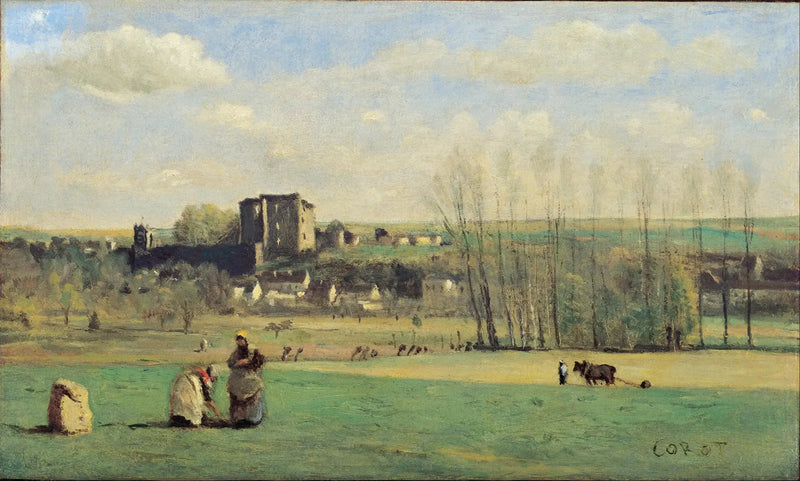 Paisaje, La Ferté-Milon - Jean-Baptiste Camille Corot