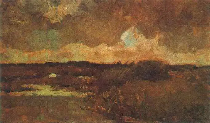Paisaje pantanoso - Vincent van Gogh