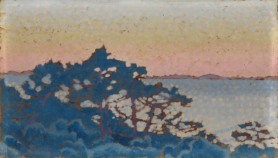 Paysage marin - Henri-Edmond Cross image 1 tableau peint à l’huile sur toile