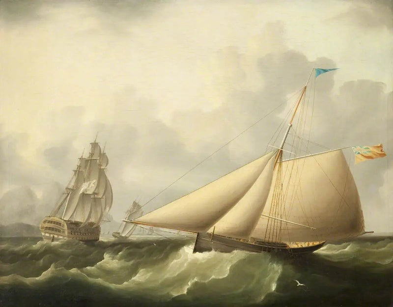 Paisaje marino - James E. Buttersworth
