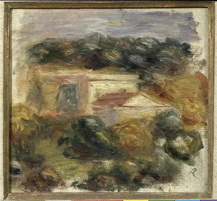Paisaje mediterráneo, Cagnes - Pierre-Auguste Renoir
