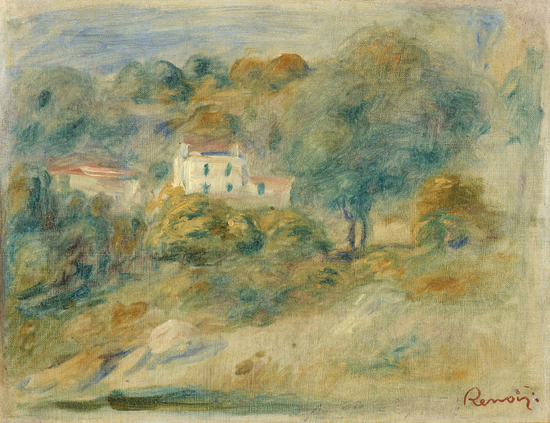 Paisaje del Midi - Pierre-Auguste Renoir