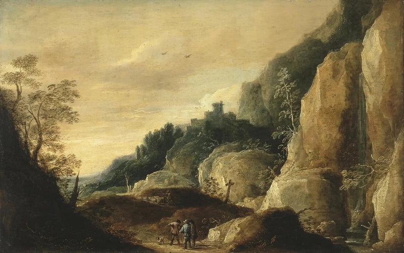 Paisaje montañoso - David Teniers el Joven