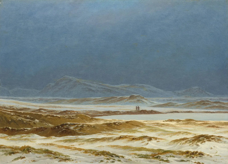 Paisaje nórdico, primavera - Caspar David Friedrich