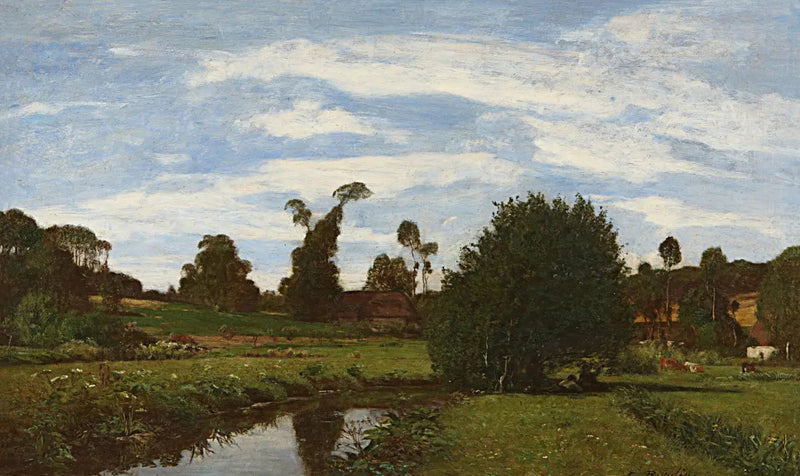Paisaje normando - Eugène Boudin
