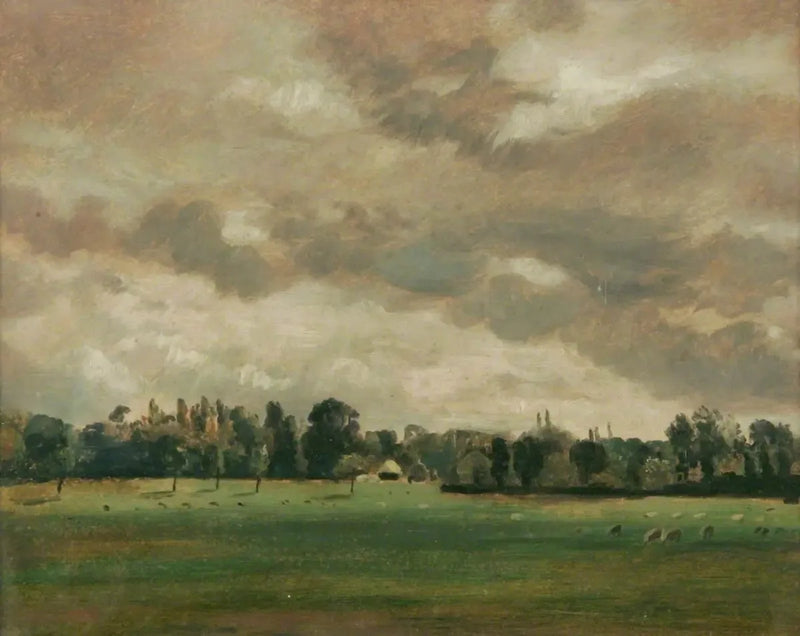 Paisaje nublado - John Constable