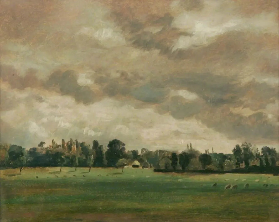Paisaje nublado - John Constable