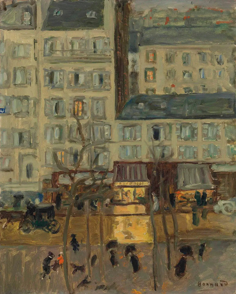 Paisaje parisino - Pierre Bonnard