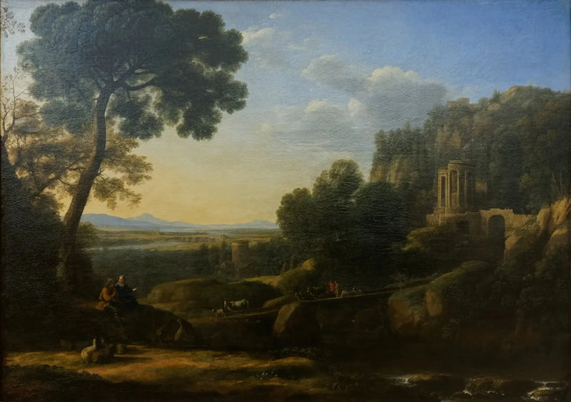 Paisaje pastoral - Claude Lorrain