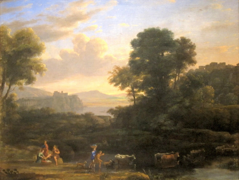 Paisaje pastoral - Claude Lorrain