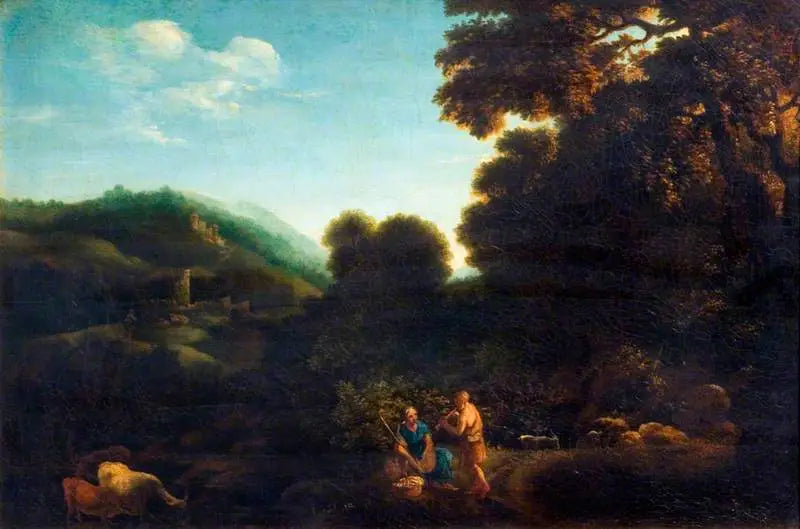 Paisaje pastoral - Claude Lorrain