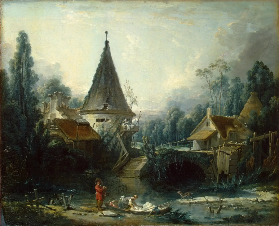 Paisaje cerca de Beauvais - François Boucher