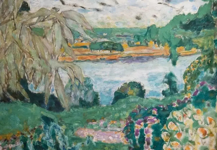 Paisaje cerca de Vernon - Pierre Bonnard