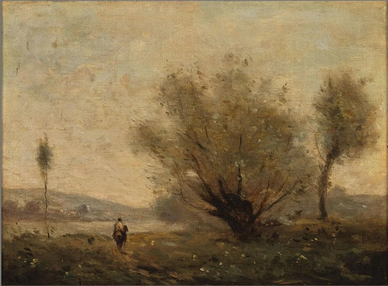 Paisaje cerca de Ville d'Avray - Jean-Baptiste Camille Corot