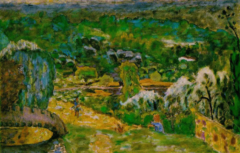 Paisaje primaveral - Pierre Bonnard