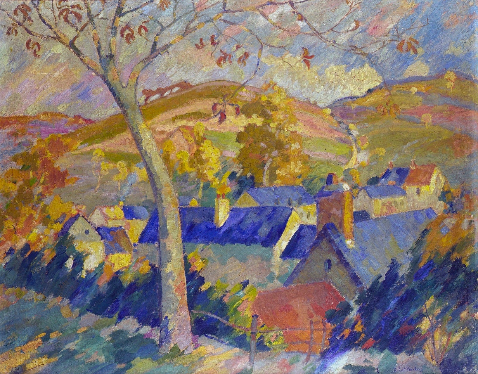 Paysage - Robert Antoine Pinchon - Alpha Reproduction