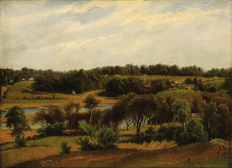 Paisaje rural - Jasper Francis Cropsey