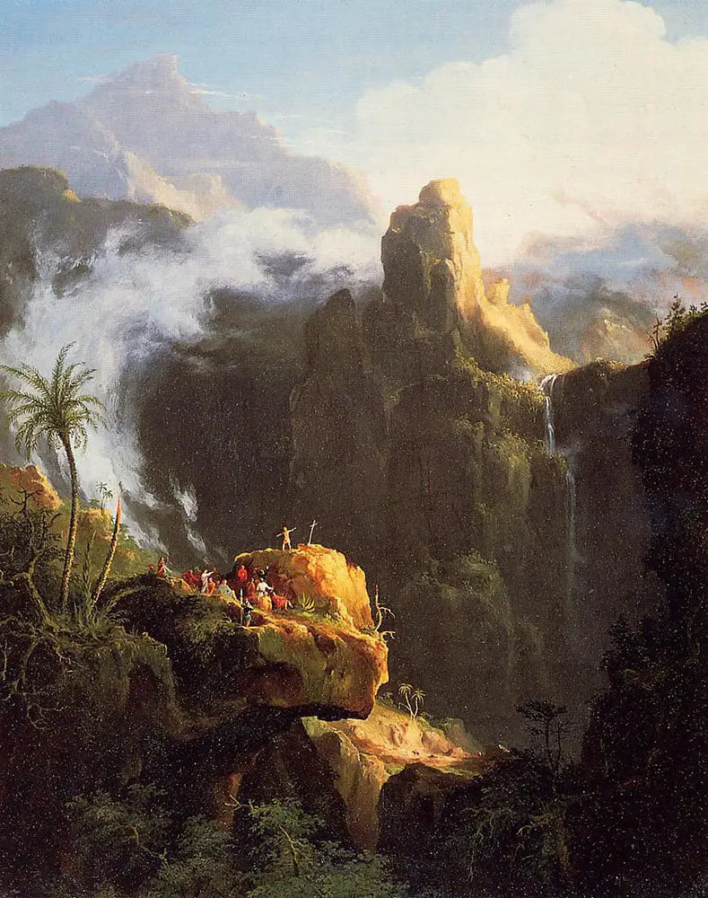 Paisaje: San Juan en la naturaleza - Thomas Cole