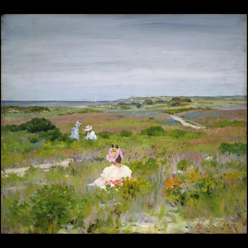 Paisaje - Shinnecock, Long Island - William Merritt Chase
