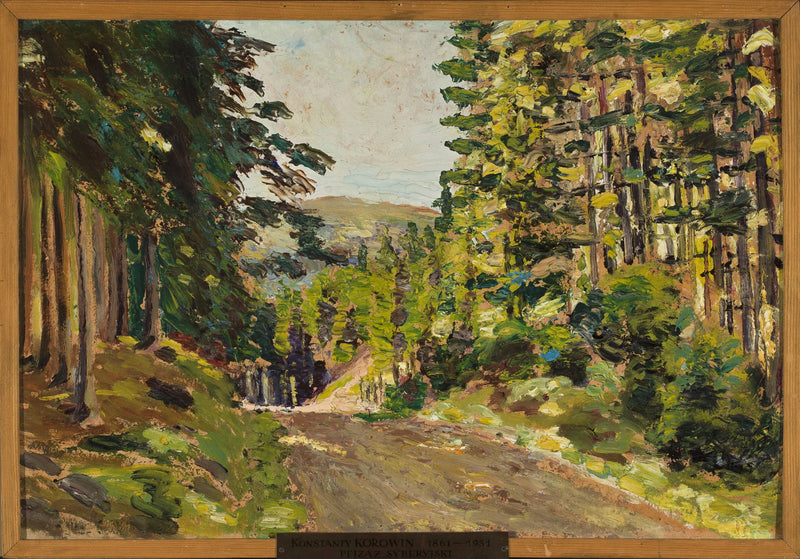 Paisaje siberiano. - Konstantin Korovin