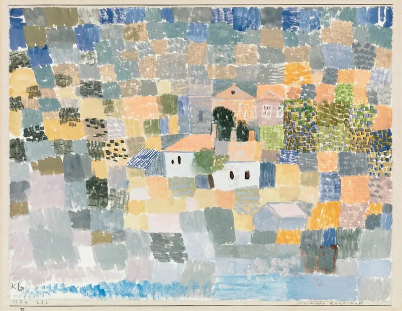 Paisaje siciliano (Sicilian Landscape) - Paul Klee