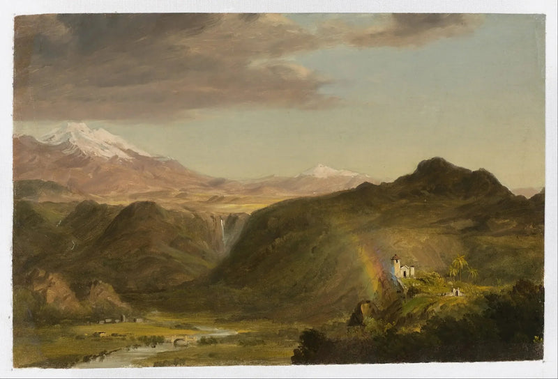 Paisaje sudamericano - Frederic Edwin Church