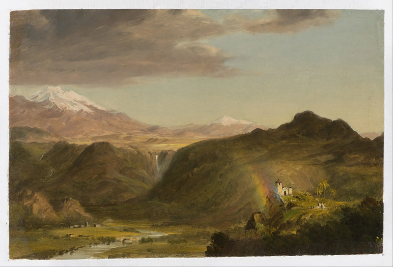 Paisaje sudamericano - Frederic Edwin Church