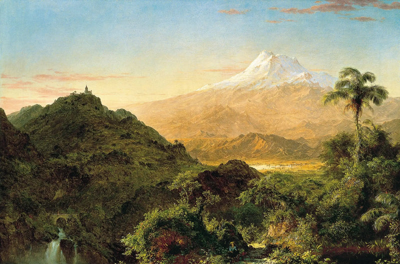 Paisaje sudamericano - Frederic Edwin Church