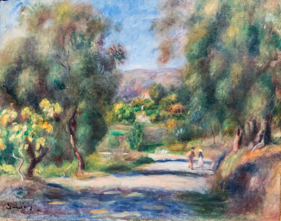 Paisaje del Sur de Francia - Pierre-Auguste Renoir