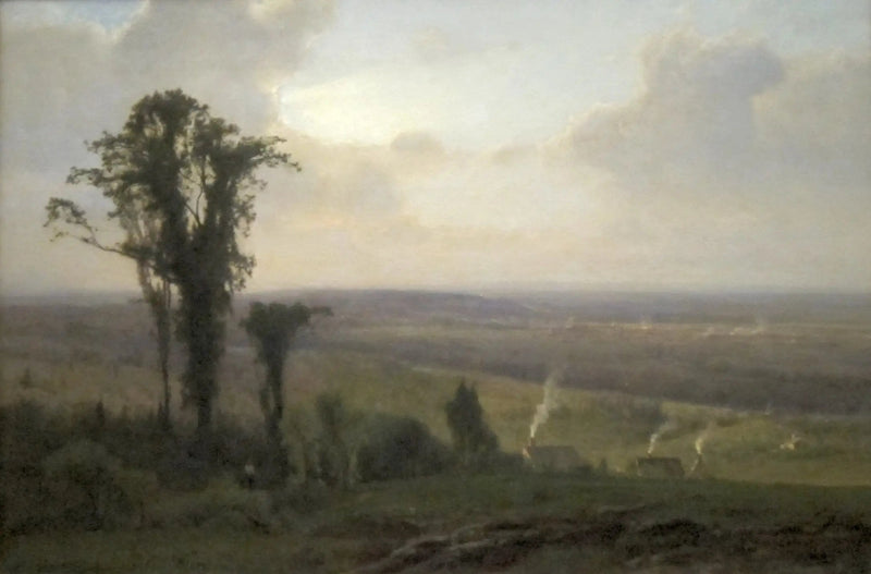 Paisaje, valle del Hudson - George Inness