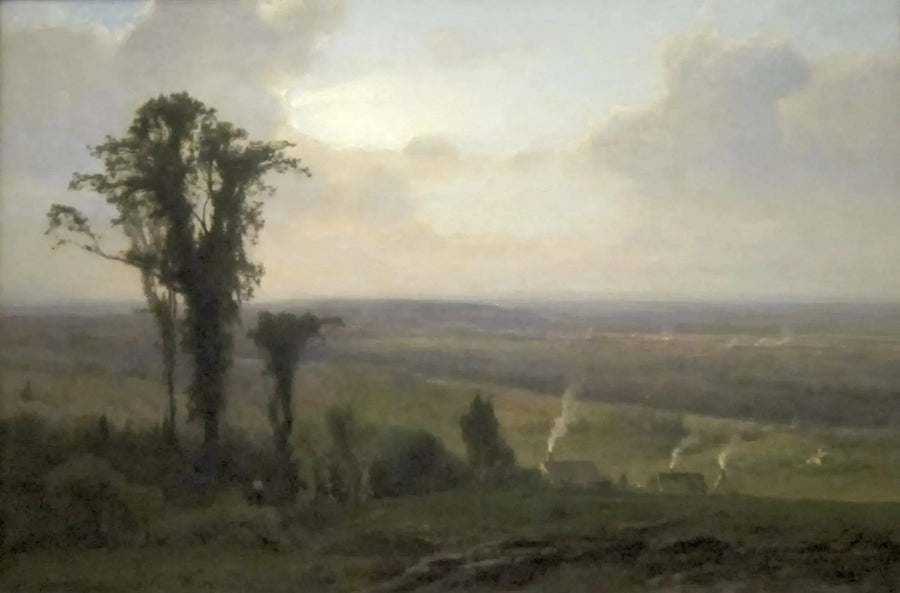 Paisaje, valle del Hudson - George Inness