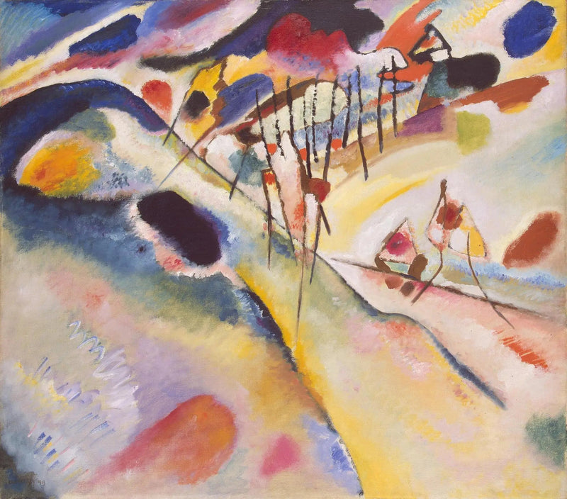 Paisaje - Vassily Kandinsky