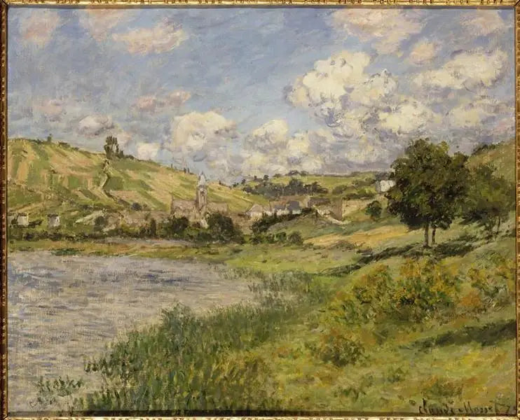 Paisaje. Vétheuil - Claude Monet