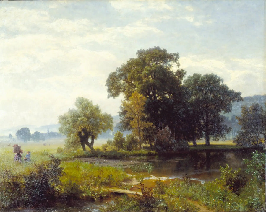Paisaje westfaliano - Albert Bierstadt