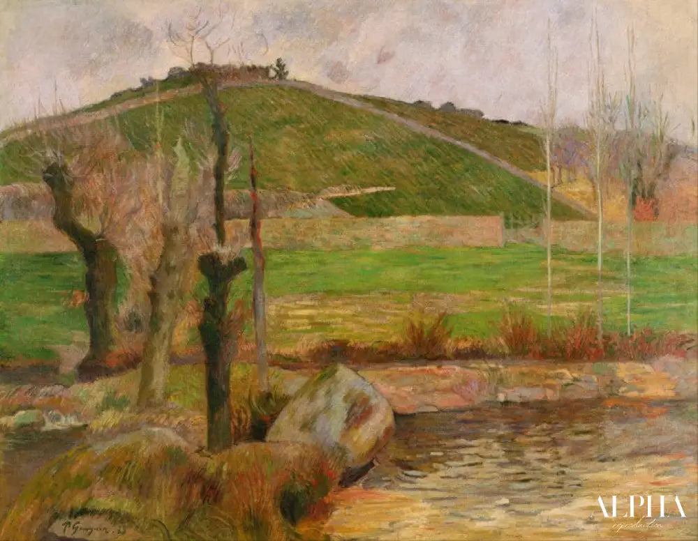 Paysages près de Pont-Aven - Paul Gauguin - Reproductions de tableaux et peintures haut de gamme