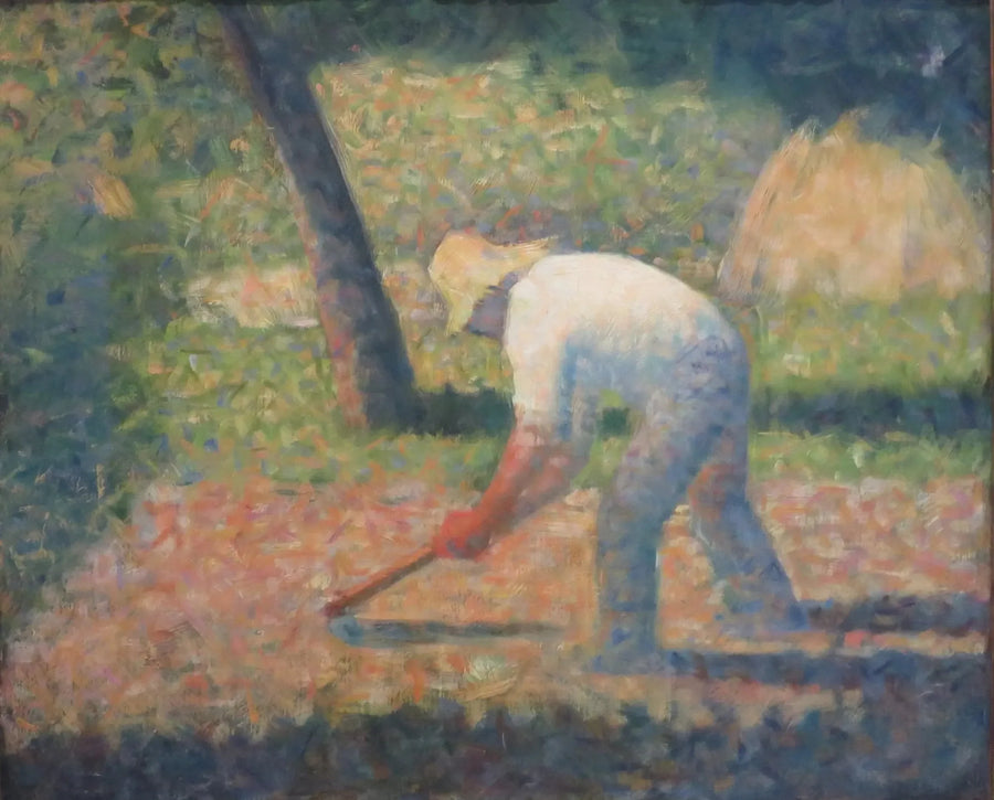 Campesino en casa - Georges Seurat