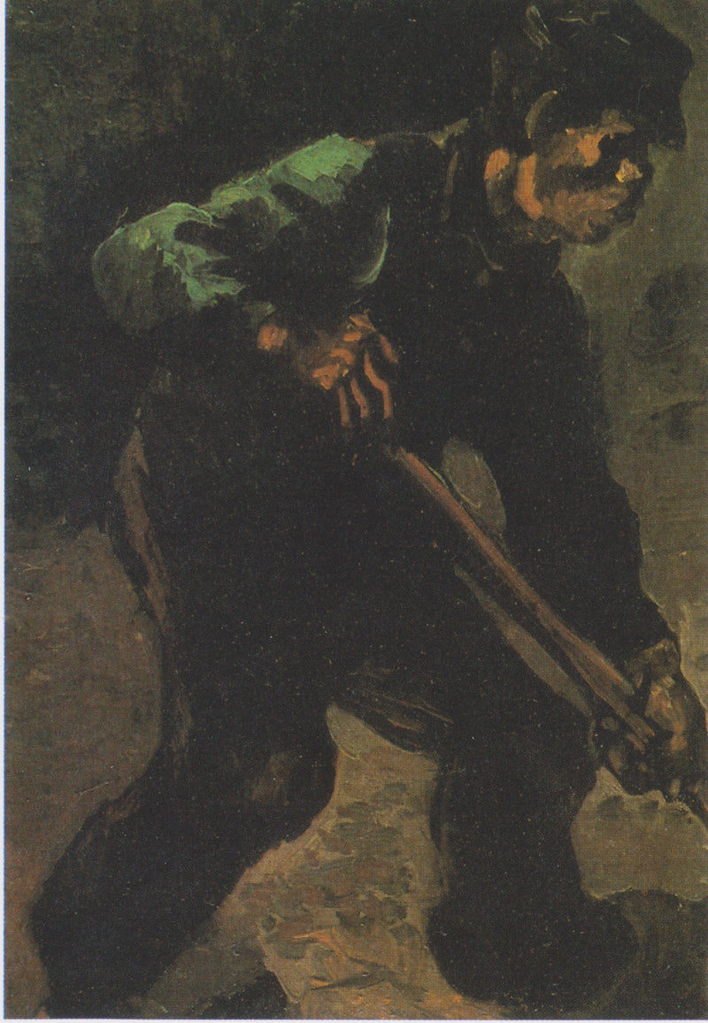 Campesino cavando - Vincent van Gogh