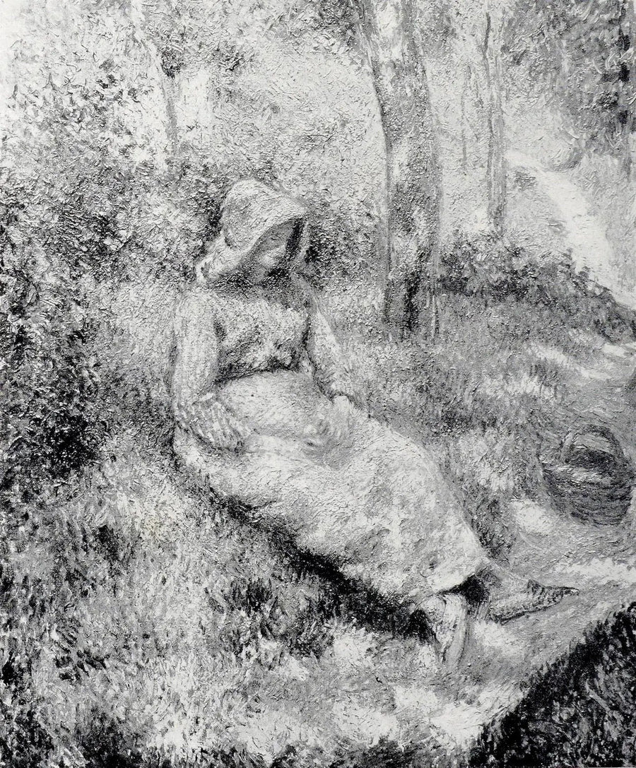 Campesina sentada - Camille Pissarro
