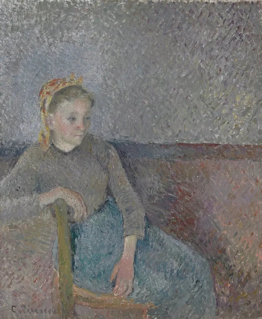 Campesina sentada - Camille Pissarro