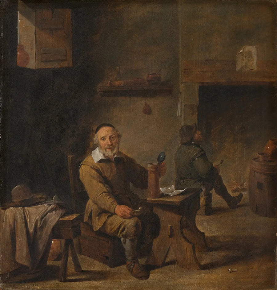 Campesinos en una posada - David Teniers el Joven
