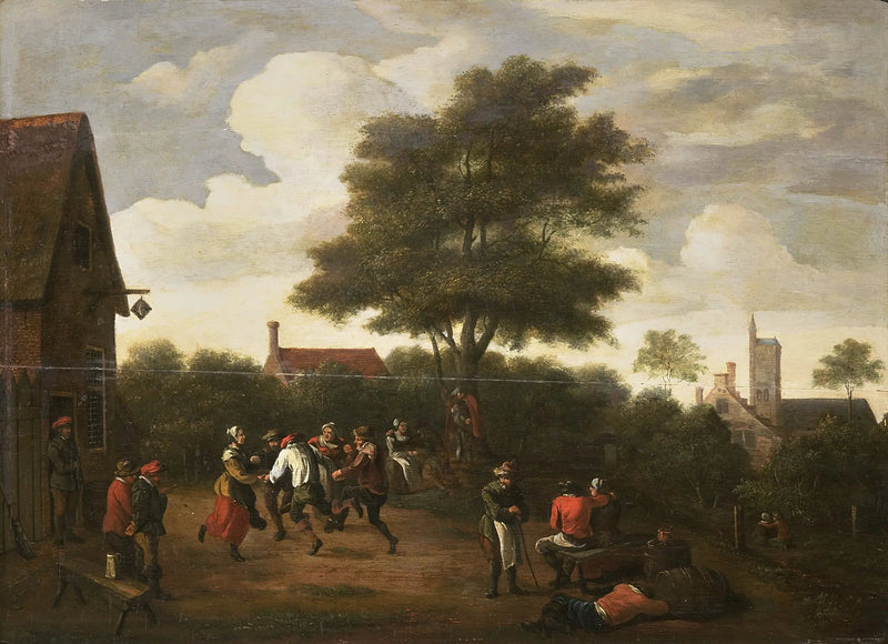 Campesinos bailando - David Teniers el Joven