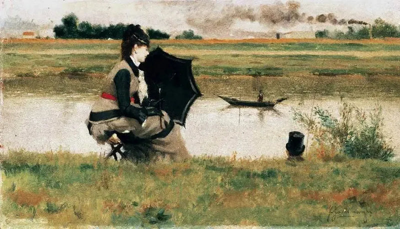 Pesca con red - Federico Zandomeneghi