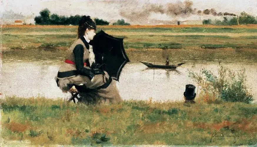Pesca con red - Federico Zandomeneghi
